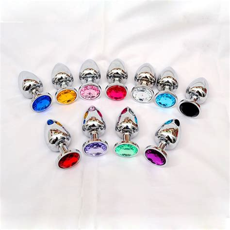 80 34 Juguetes De Sexo Anal De Metal Mediano Para Mujer Hombre Joyería De Acero Inoxidable