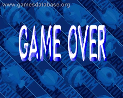 Aquarium Arcade Artwork Game Over Screen