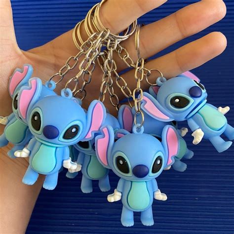 Chaveiro Lilo Stitch Borracha Shopee Brasil