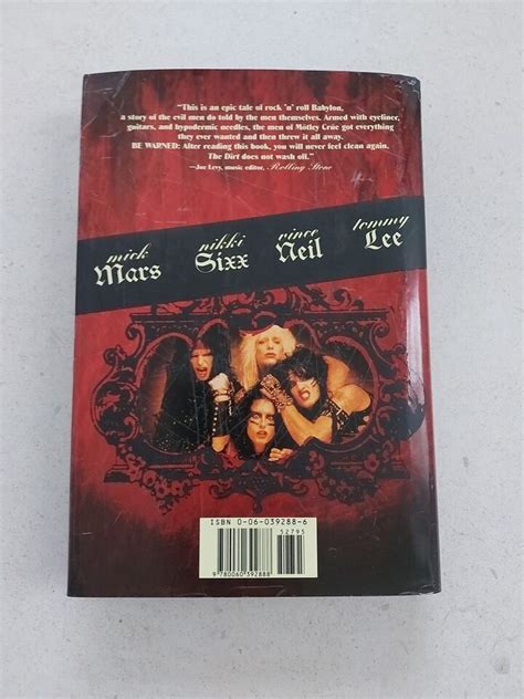 Motley Crue The Dirt Confessions Worlds Most Notorious Rock Band 1ST