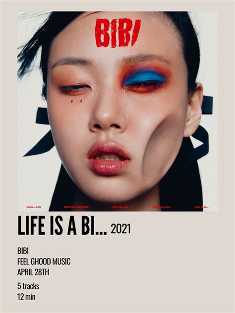 Life Is A Bi Bibi Portadas De Discos Pegatinas Bonitas Revistas