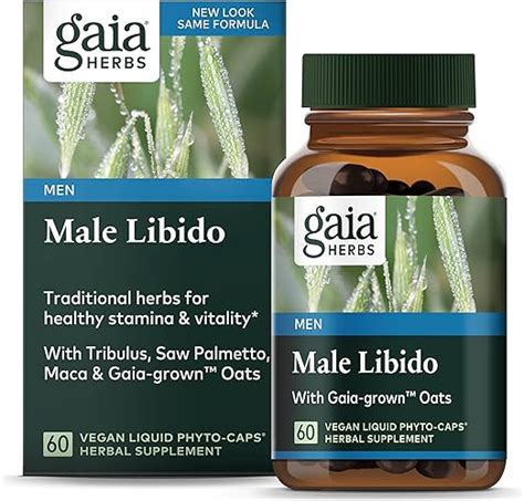 Gaia Herbs Male Libido Herbal Supplement With Saw