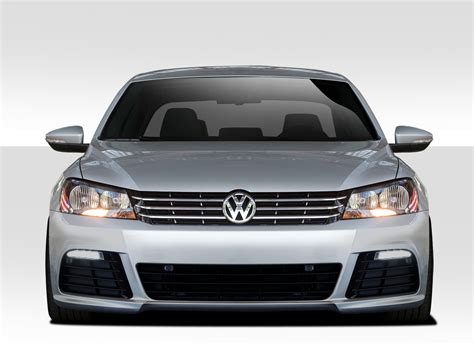 2014 Volkswagen Passat Front Bumper Body Kit - 2011-2015 Volkswagen Passat Duraflex R Look Front ...