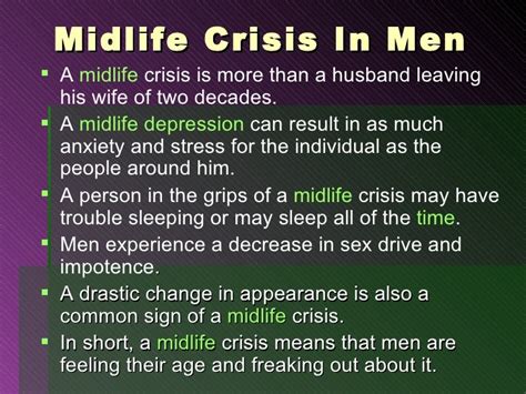 Midlife crisis final