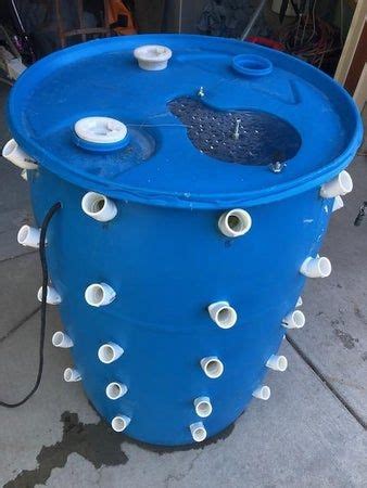 Aeroponic Barrel Garden Hydroponics Diy Hydroponic Gardening System