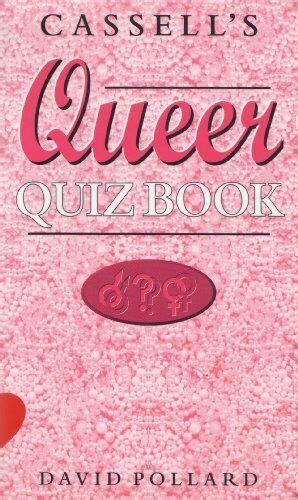 Cassell S Queer Quiz Book By Pollard David Paperback Softback Book