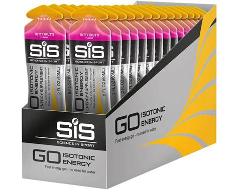 SIS Science In Sport GO Isotonic Liquid Energy Gel (Tutti Frutti) (30 ...