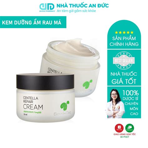 Kem Rau M Goodndoc Kem D Ng Ph C H I Da Centella Repair Cream Kem