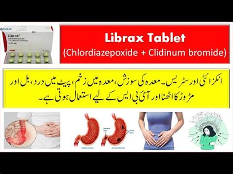 Librax Tablet Used For In Urdu Librax Tablet Uses And Side Effects