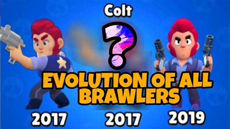 Evolution Of Brawlers 2017 2019 YouTube