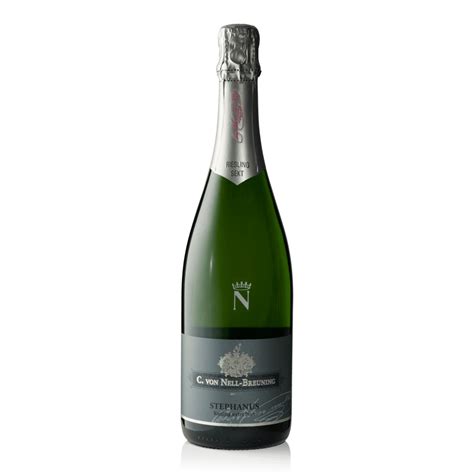 C Von Nell Breuning Riesling Sekt Stephanus Extra Brut 2019