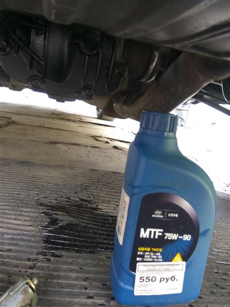 Замена правого сальника заднего редуктора и масла в редукторе Hyundai ...