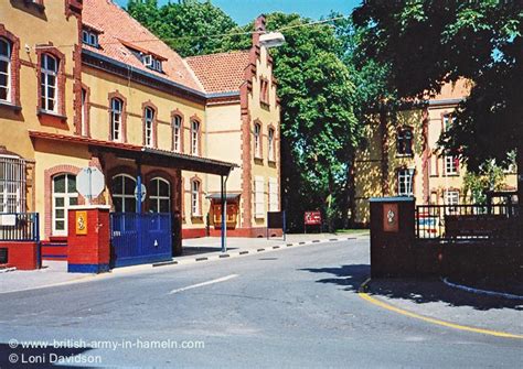 Scharnhorst Kaserne - Bindon Barracks | British Army in Hameln