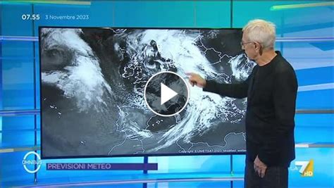 Le Previsioni Meteo Di Oggi Venerd Novembre