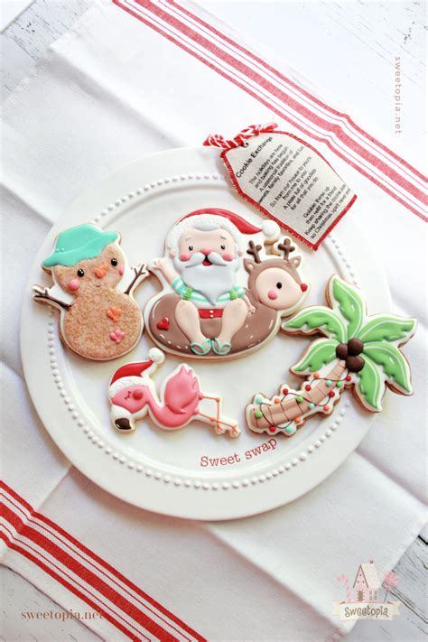 Christmas In July Royal Icing Decorated Cookies On Sweetopia Sweetopia