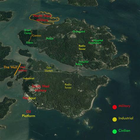 Currently Playable Area Of The Wip Community Map Deer Isle Dayz