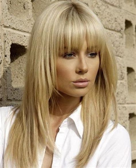 Full Fringe Hairstyles With Layers - Best Hairstyles Gray Hair