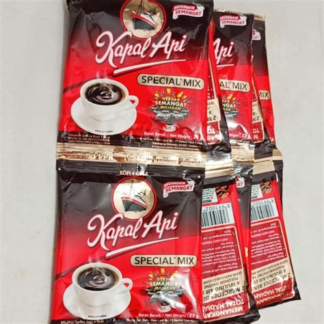 Jual Kopi Kapal Api Special Mix Isi 10 Sachet Shopee Indonesia