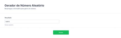 Gerador De Numero Usa - Gerador de Número Aleatório Modelo de Formulário | Jotform