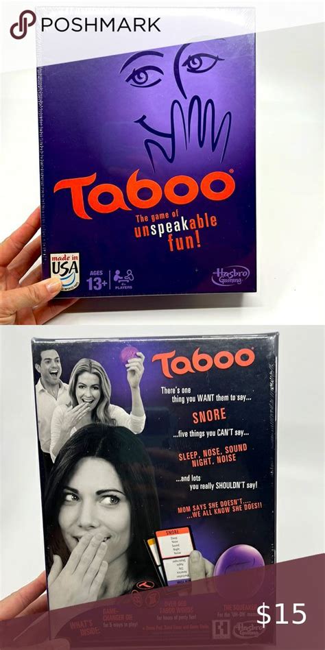 Taboo Board Game Taboo Board Game Taboo Board Games