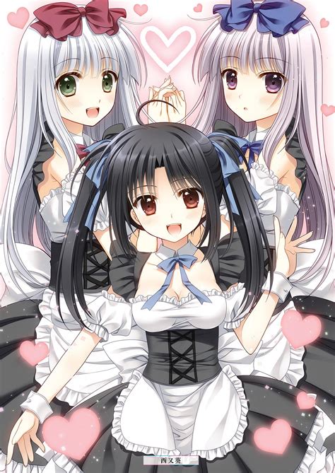 airi, rise, and kisaki (alice or alice) drawn by nishimata_aoi | Danbooru
