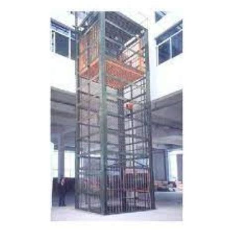 Hydraulic Cage Lift Operating Height Feet At Rs Piece In