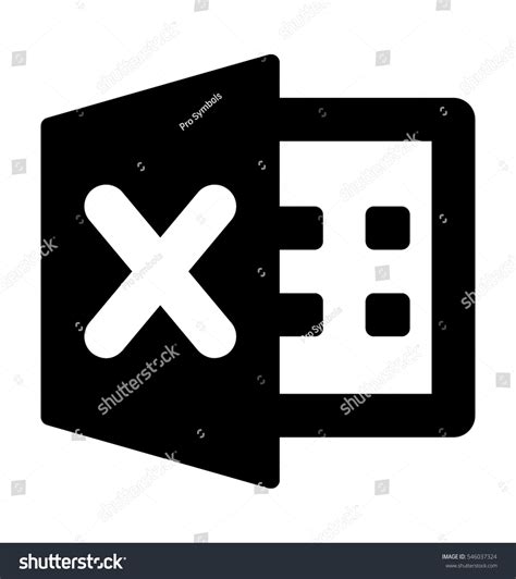 Excel File Vector Icon Stock Vector (Royalty Free) 546037324 | Shutterstock