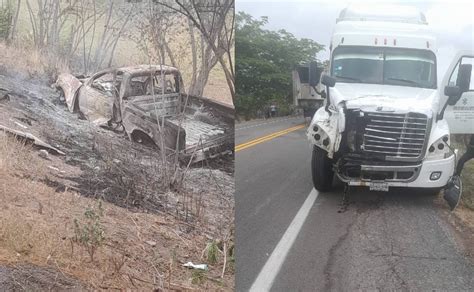 Camioneta Se Sale De Carretera Se Incorpora Y Choca De Frente Contra