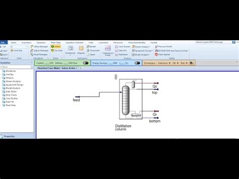 Separation Of The Ethanol Water Mixture In The Distillation Column