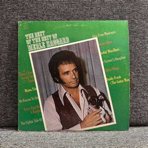 Merle Haggard The Best Of The Best Vinyl Record 1975 76 Etsy