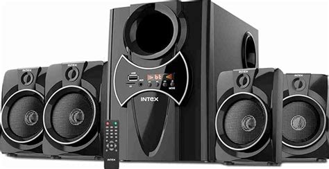 Intex Pro Fmub Multimedia Speaker With Bluetooth Aux Usb Fm