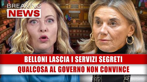 Perch Elisabetta Belloni Lascia I Servizi Segreti Qualcosa Al Governo