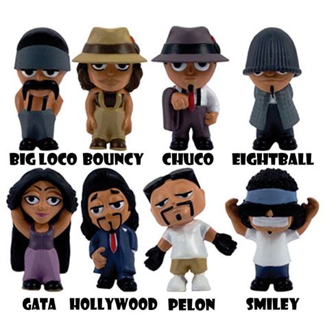 Homies Big Heads Series 1 Complete 8 Pc Figures By David Gonzales Art