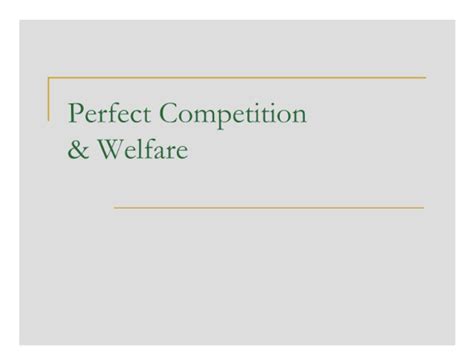 31+ Example of a Perfect Competition - PDF | Examples