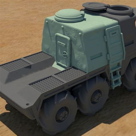 OBJ file Wasteland Truck・3D printing template to download・Cults