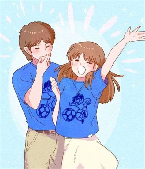 Misugi X Yayoi Captain Tsubasa Anime Fan Art