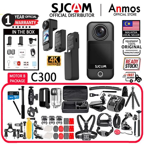 SJCAM C300 4K 30FPS Mini Action Camera 5G 2 4G WiFi Sports Camera Dual