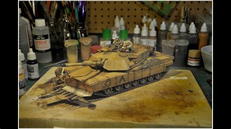 Tamiya M A Abrams With Mine Plow Youtube