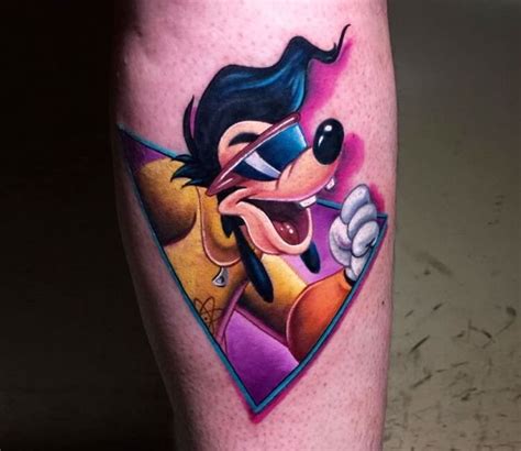 Goofy Tattoo By Audie Fulfer Post 27534 Movie Tattoos Movie Tattoo