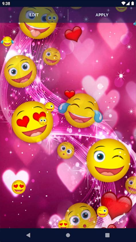 Android 용 Cute Emoji Live Wallpaper Apk 다운로드