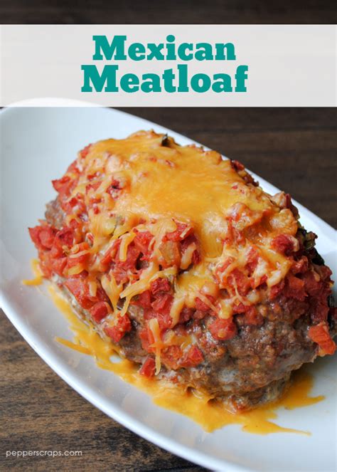 Mexican Meatloaf Pepper Scraps