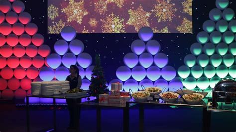 Christmas Party End Of Year Event Backdrops Modular Backdrops Usa