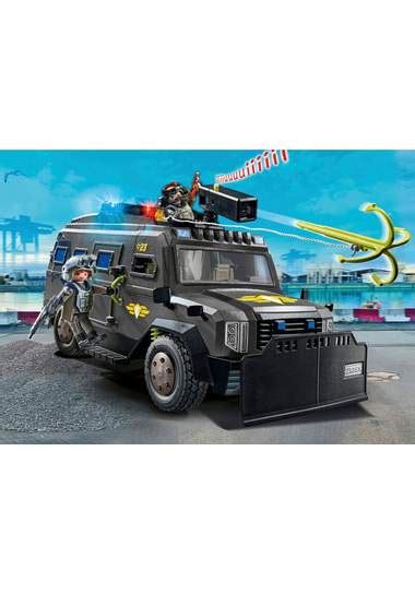 Playmobil® Constructie Speelset Swat Terreinwagen 71144 Playmobil