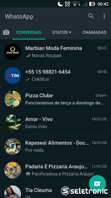 Whatsapp Lan A O Esperado Tema Escuro Em Vers O Beta Seletronic