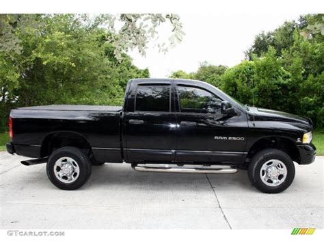 2005 Black Dodge Ram 2500 Laramie Quad Cab 4x4 33935745 Photo 8