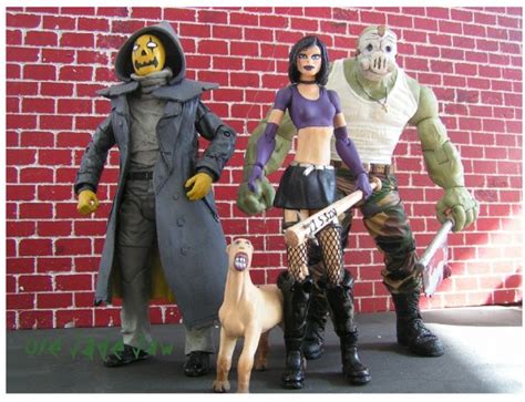 The Cast Of Hackslash Hack Slash Custom Action Figure