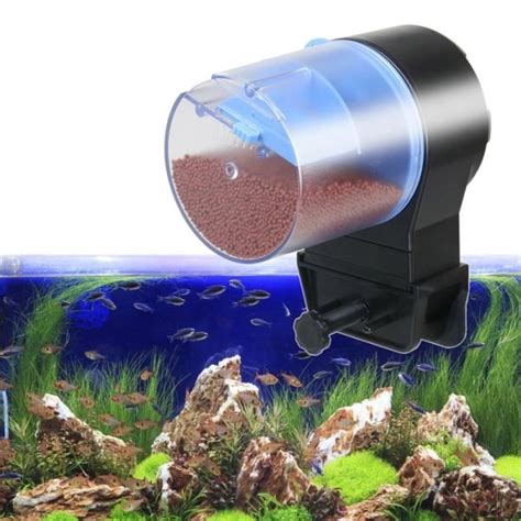 Mangeoire Automatique Pour Poissons Fish Tank Aquarium Food Minuterie