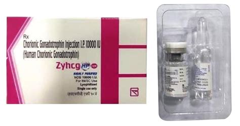 Chorionic Gonadotrophin Injection Ip Packaging Type Box Dose