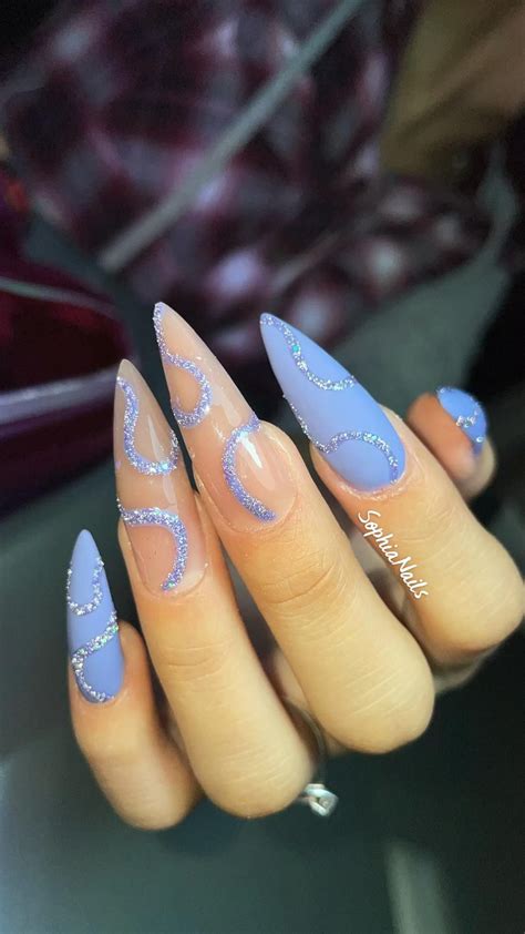 Light blue nail polish – Artofit