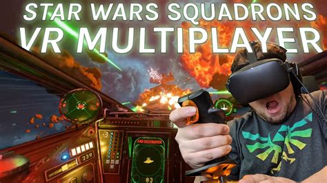 Star Wars: Squadrons VR Multiplayer Gameplay Livestream With Flight Stick